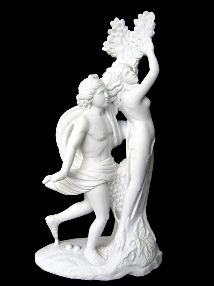 アポロ と ダフネ ギリシャの女神の彫刻像 大理石風(ベルニーニ作) アポロとダフネ ギリシャの女神の彫刻像 大理石風(ベルニーニ作