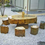 木化石 庭石