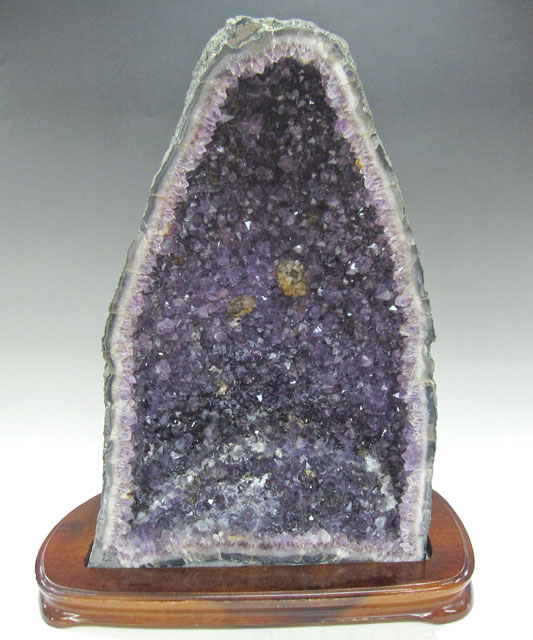 アメシスト（アメジスト） ドーム 天然紫水晶 Amethyst クラスター 約12.8kg 原石