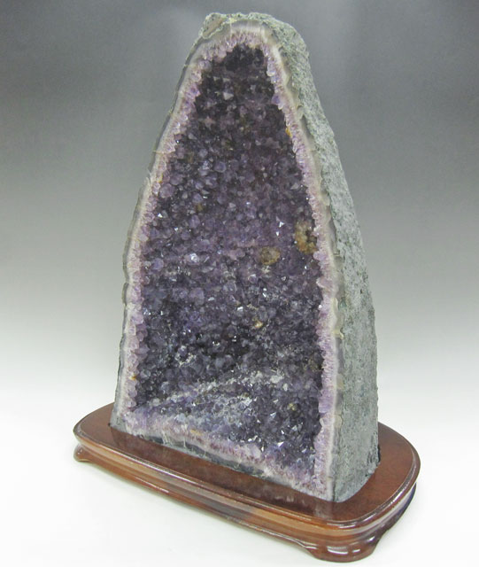 アメシスト（アメジスト） ドーム 天然紫水晶 Amethyst クラスター 約12.8kg 原石
