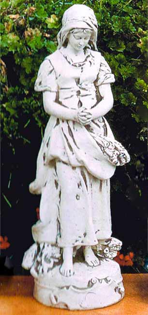 イタリア製ビーナス像（ガーデン オーナメント） 祈りの少女 【※商品