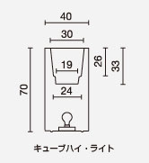 キューブハイ　サイズ