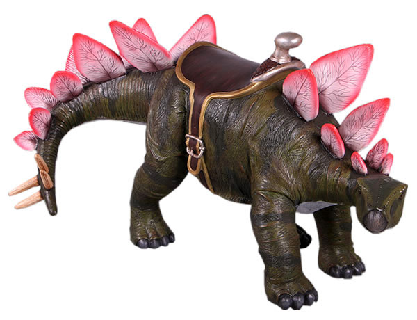 強化プラスチック製アート・恐竜像（恐竜オブジェ） Stegosaurus 
