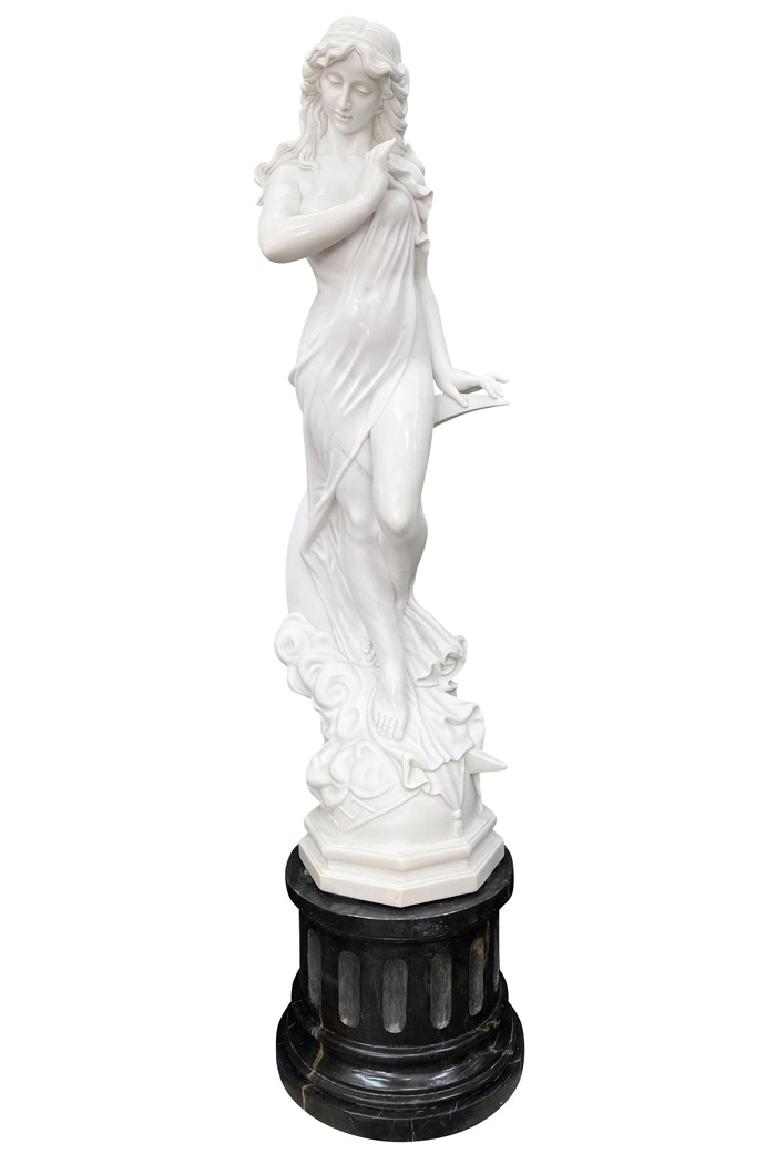 天然大理石彫刻（石像） 月の女神（ヴィーナス像）の販売ページです。