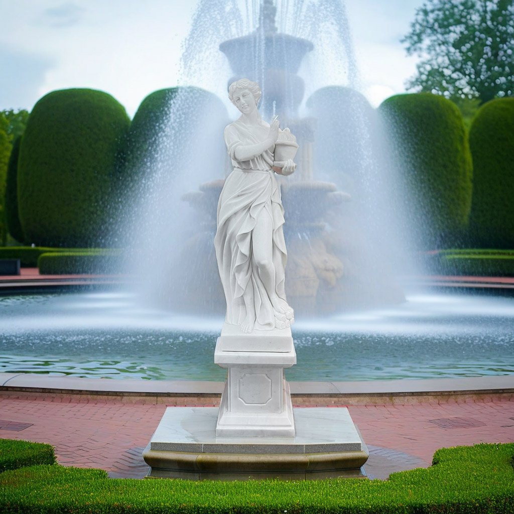 天然大理石彫刻 ぬくもりのヴィーナス（冬） の販売ページです。