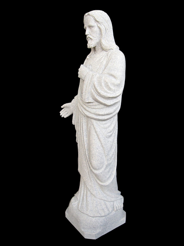 天然御影石彫刻、石像の『キリスト像』を販売しています。
