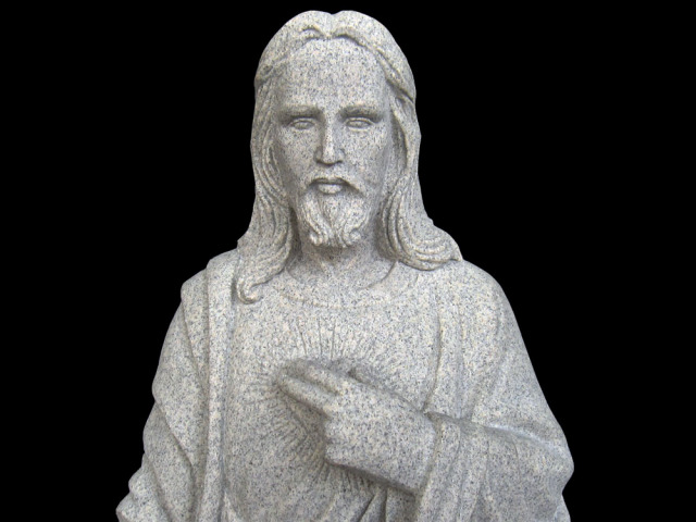 彫刻　キリスト