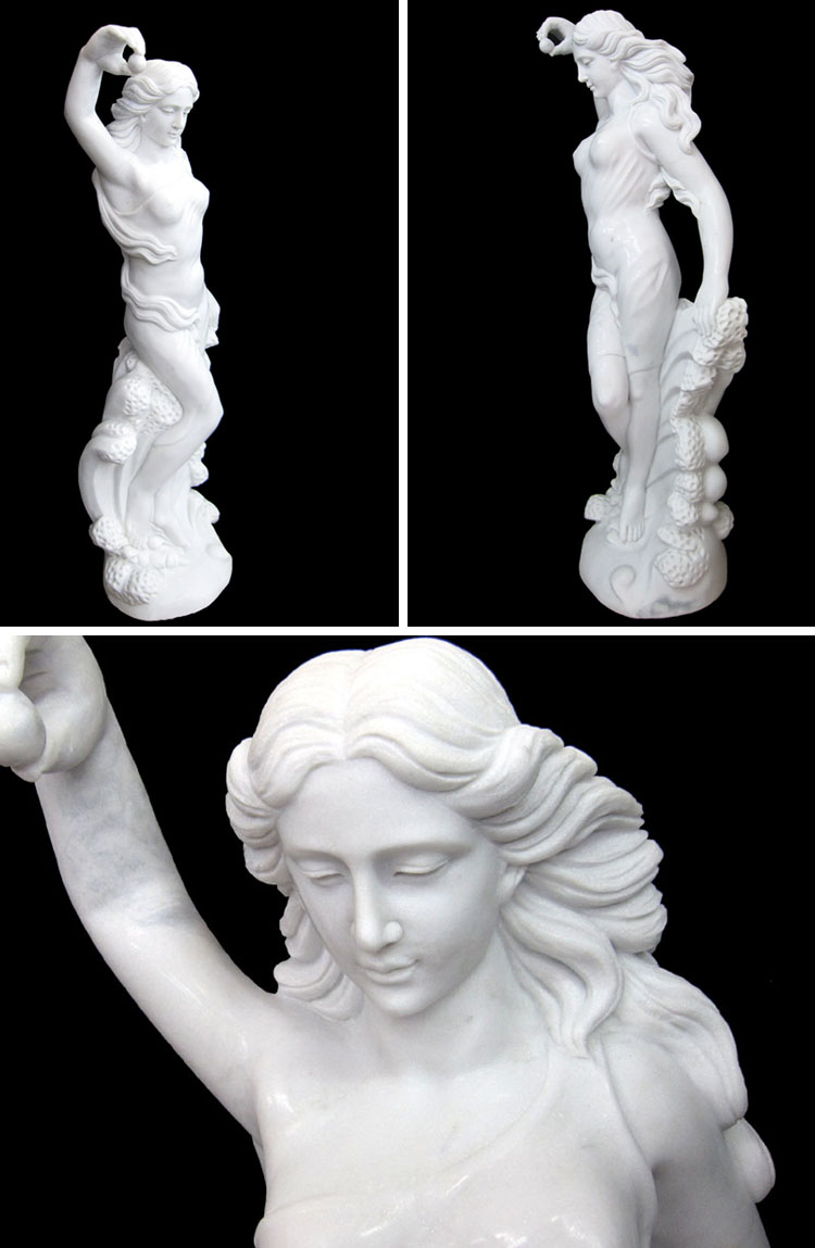 天然大理石彫刻の石像『水の精』を販売しています。